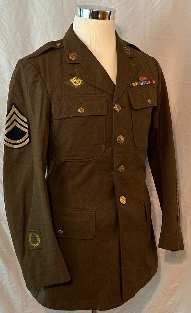 WWII Named US Labrador and Northeast Canada Command Service Coat / Uniform