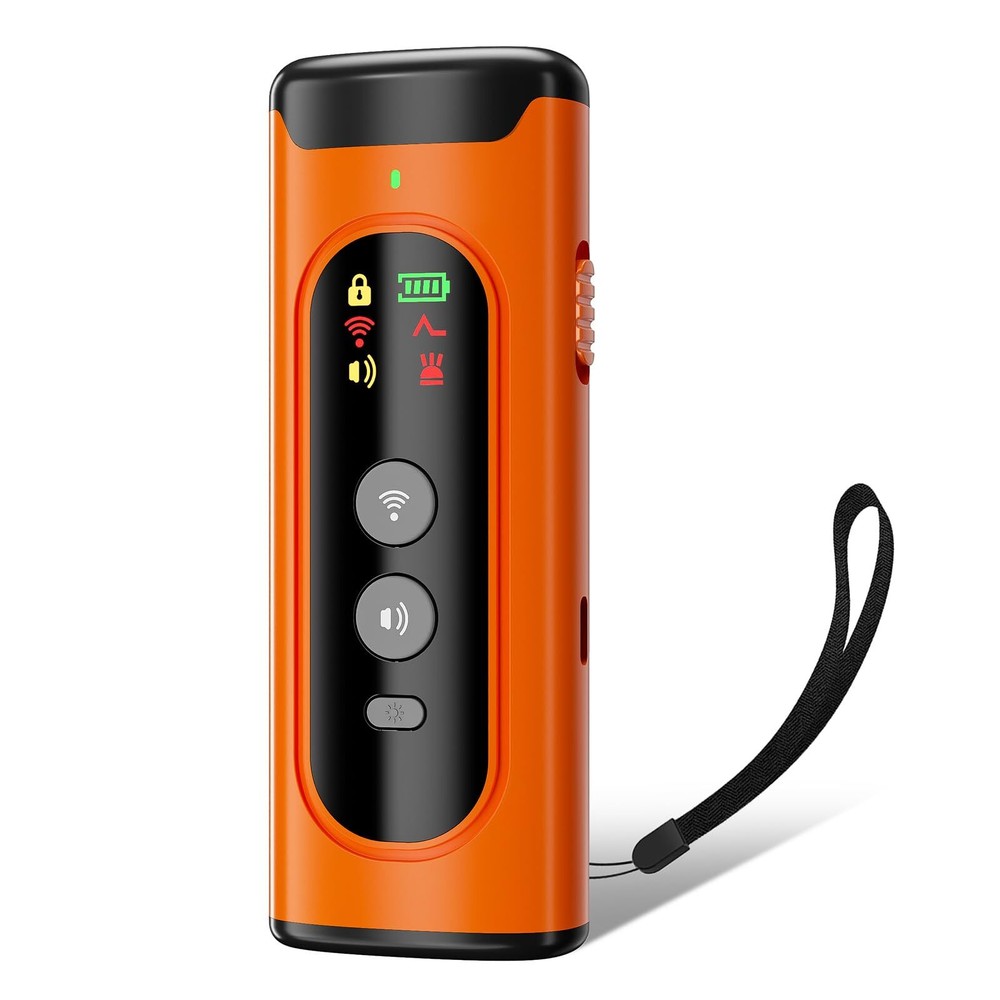 Anti-Bark Device with LED Flashlight for Training Dogs 35ft Range Bark Collar