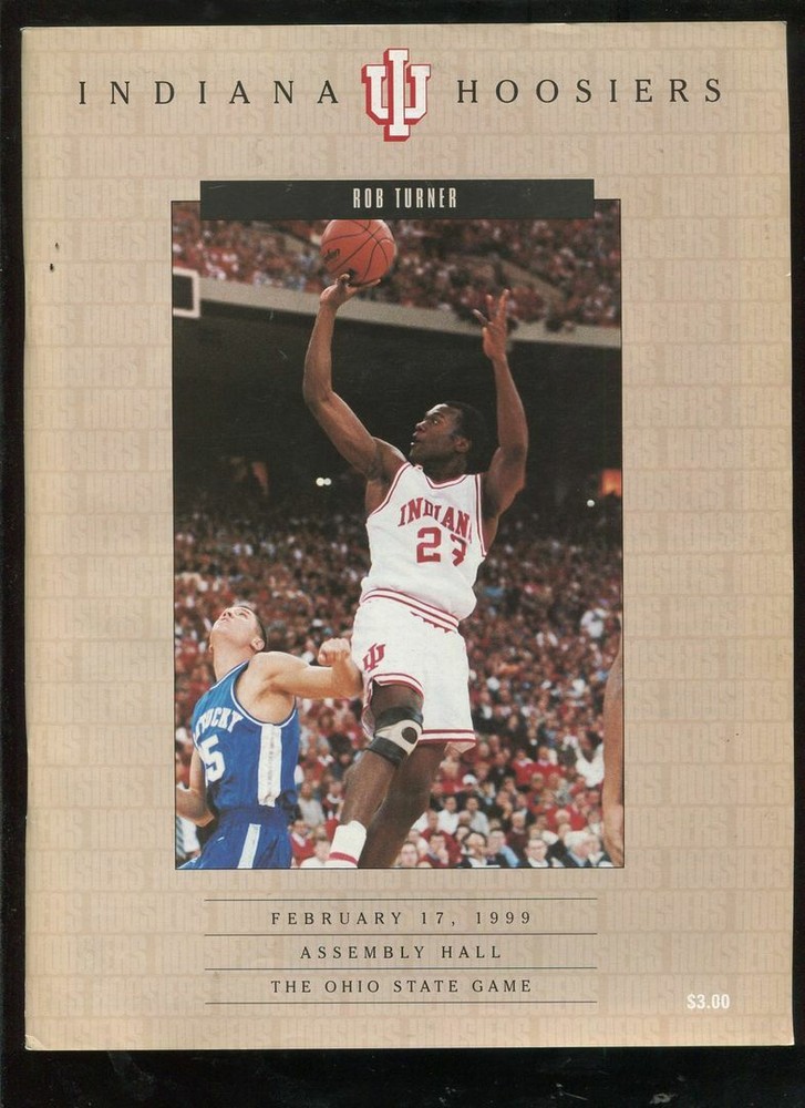 College Basketball Program Indiana - 1999 - 2/17 - Ohio State Bobby Knight