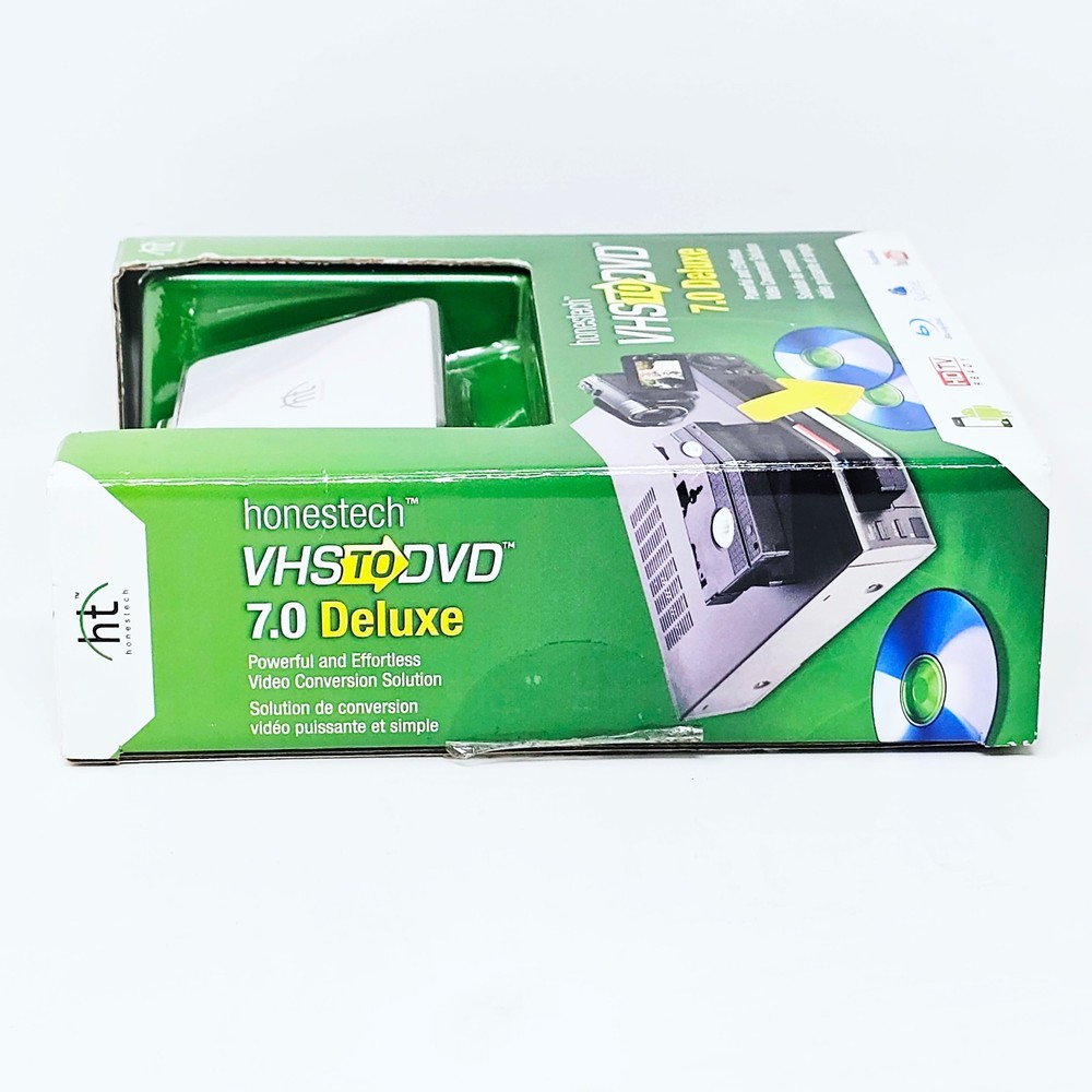 Honestech Converter VHS to DVD 7.0 Deluxe Video Conversion USB Kit Windows