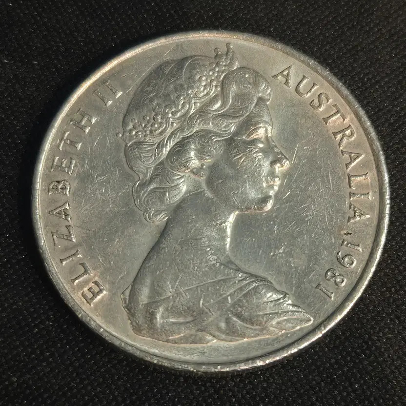 [Ep. 1751] 1981 Australian 20 Cent Coin Official