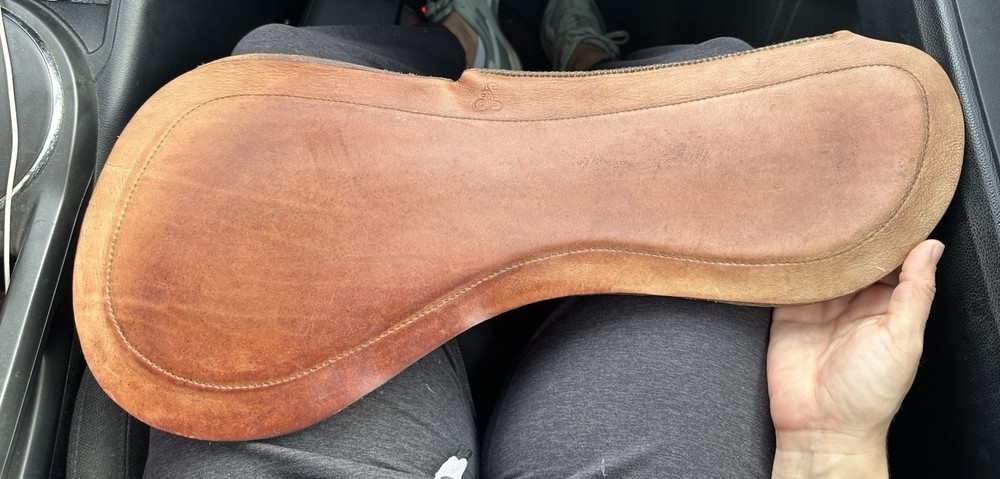 County Saddlery Leather Half Pad