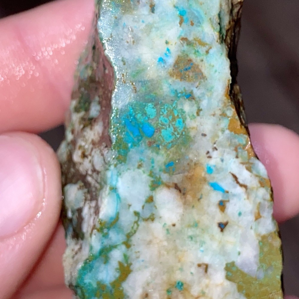 Natural Chrysocolla Azurite Rough 3.06 Oz