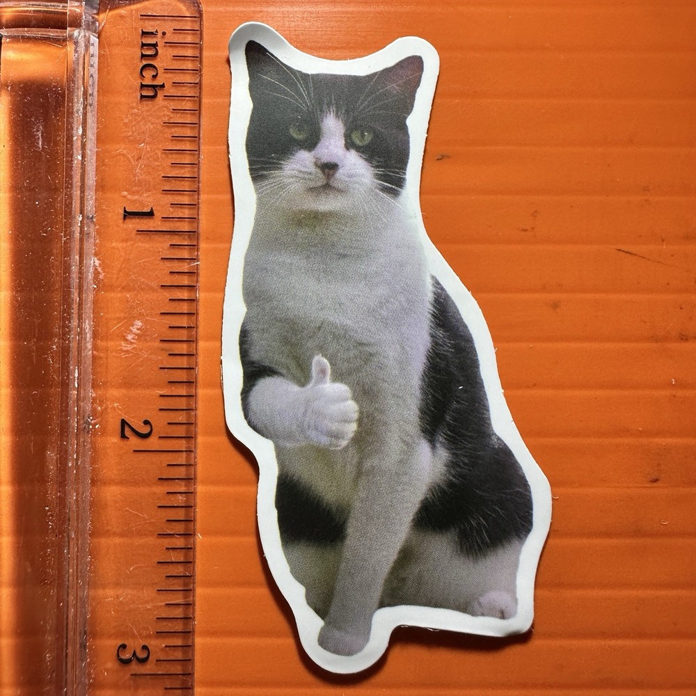 Thumbs up Cat Sticker Meme