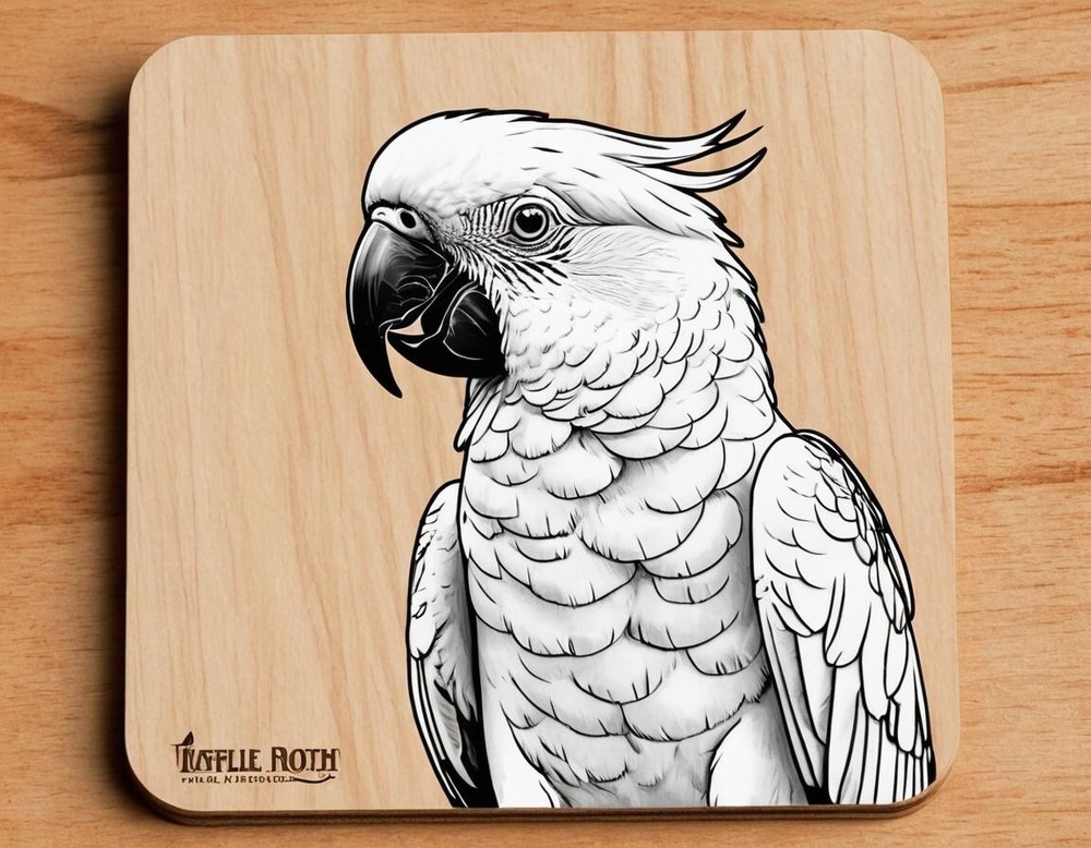 Personalized Laser Engraved Wooden Coasters