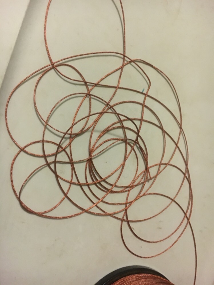 Braided Copper Wire 50ft Motor Brushes/Speakers