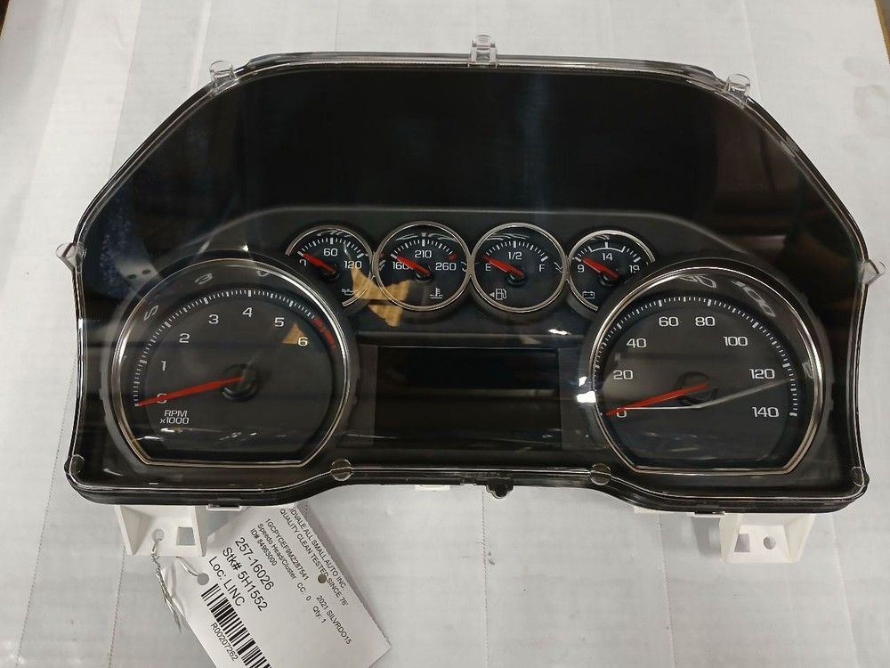 SILVRDO15 2021 Speedometer 207262