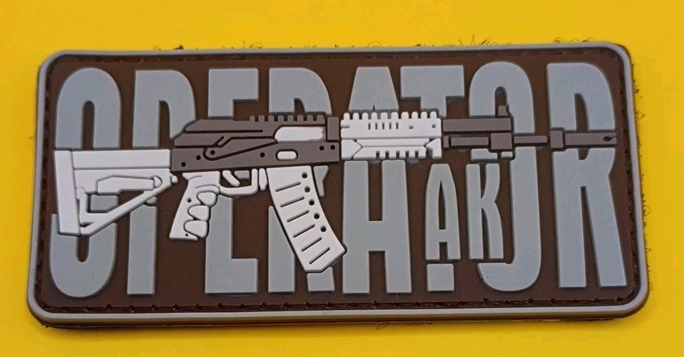 AK PVC Tactical Patch 🔥