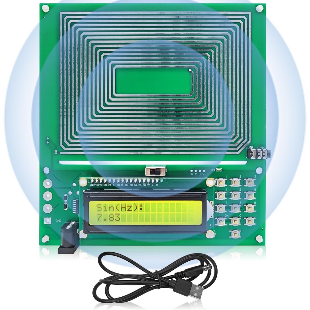 Compact and Durable Schumann Wave Generator for Meditation & Wellness Practices