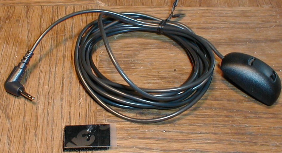 Microphone Wired Mini Mono 3/32" Phonoplug Interface