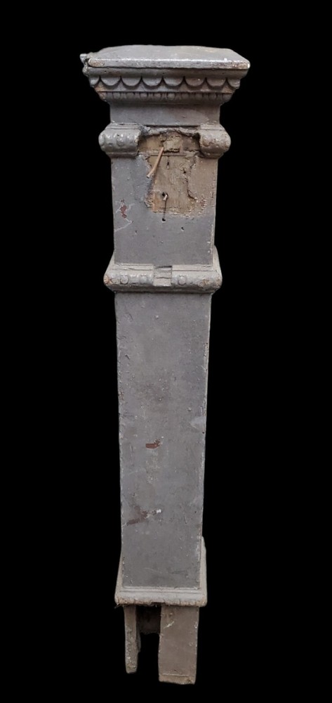 Egg & Dart Gingerbread Newel Post GAM0289