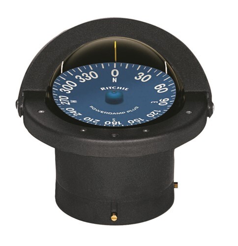 Ritchie Compass, Flush Mount, 4.5" Dial, Black SS-2000