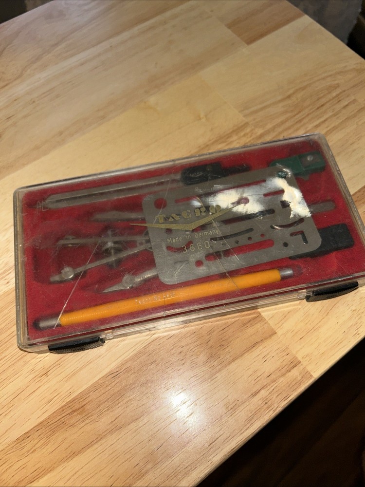 Tacro Drafting Set German 9 Piece