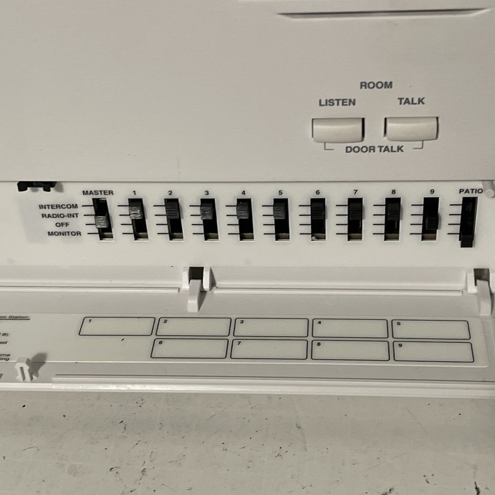M&S Systems Model MC602 Intercom Panel (FOR PARTS, AS-IS)