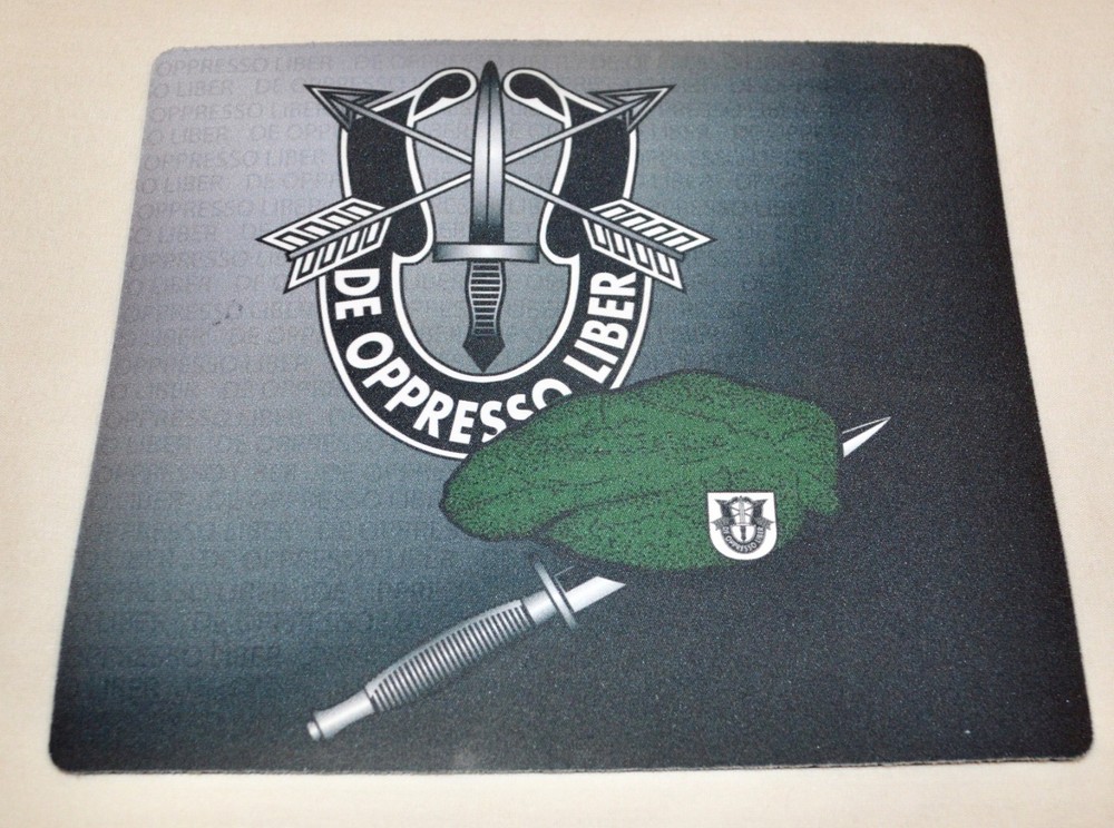 US Army Special Forces Mouse Pad 9" x 8"