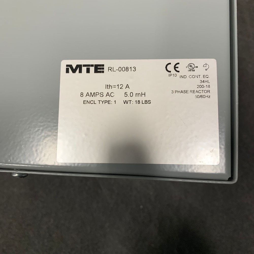 MTE RL-00813 3-Phase Line/Load Reactor