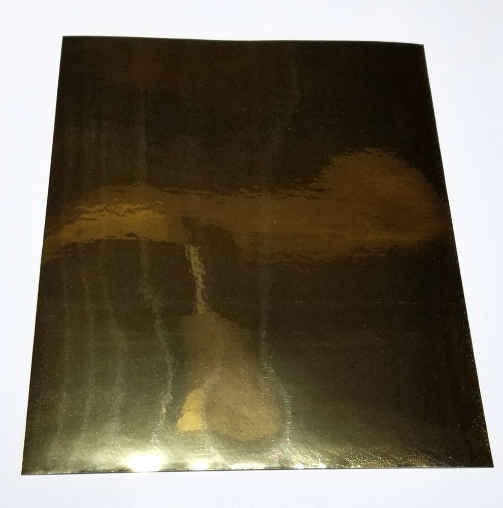 Gold Chrome Mirror Sign Plotter Cutter Vinyl Roll