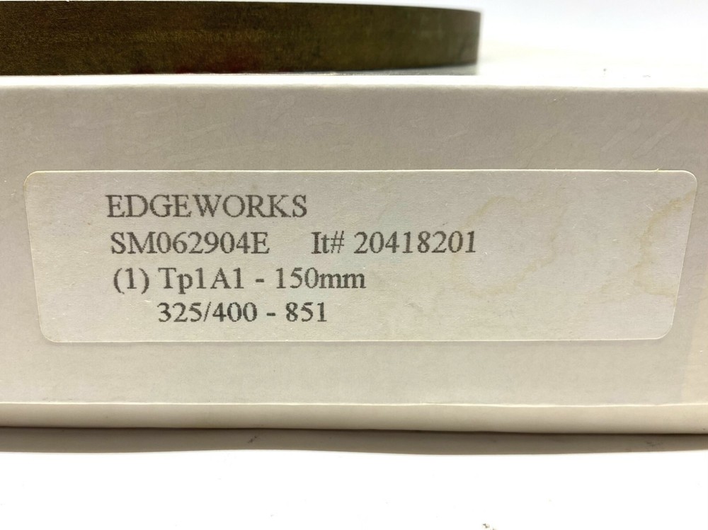 Edgeworks SM062904E Grinding Wheel Tp1A1 150mm