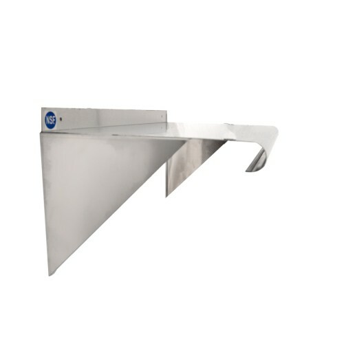 stainless steel wall mount shelf