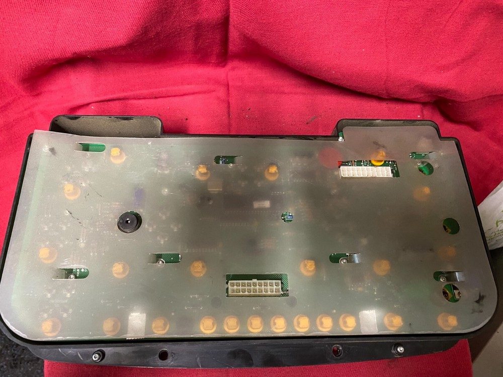 KENWORTH DASH CLUSTER , Q43-1097-2-202, T2000, INSTRUMENT PANEL KILOMETERS