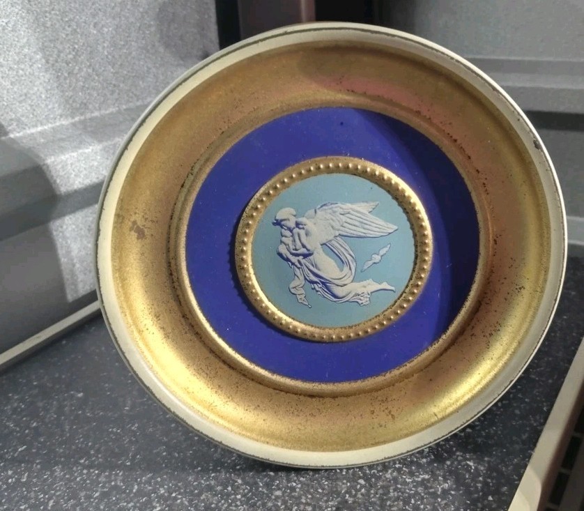 Guildcraft   Blue   Grecian Style Cookie Tin