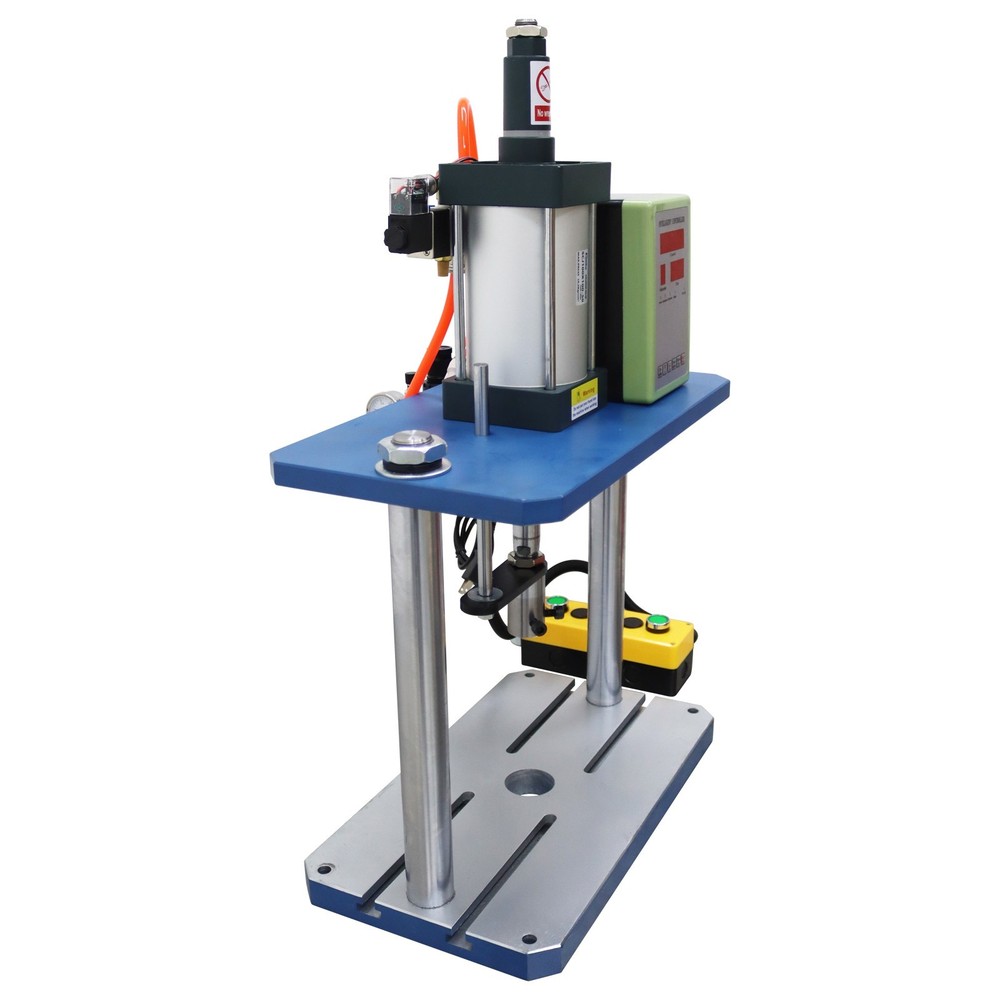 1102lb/500kg Pneumatic Punch Press Machine with Display Controller 110V 2-Column