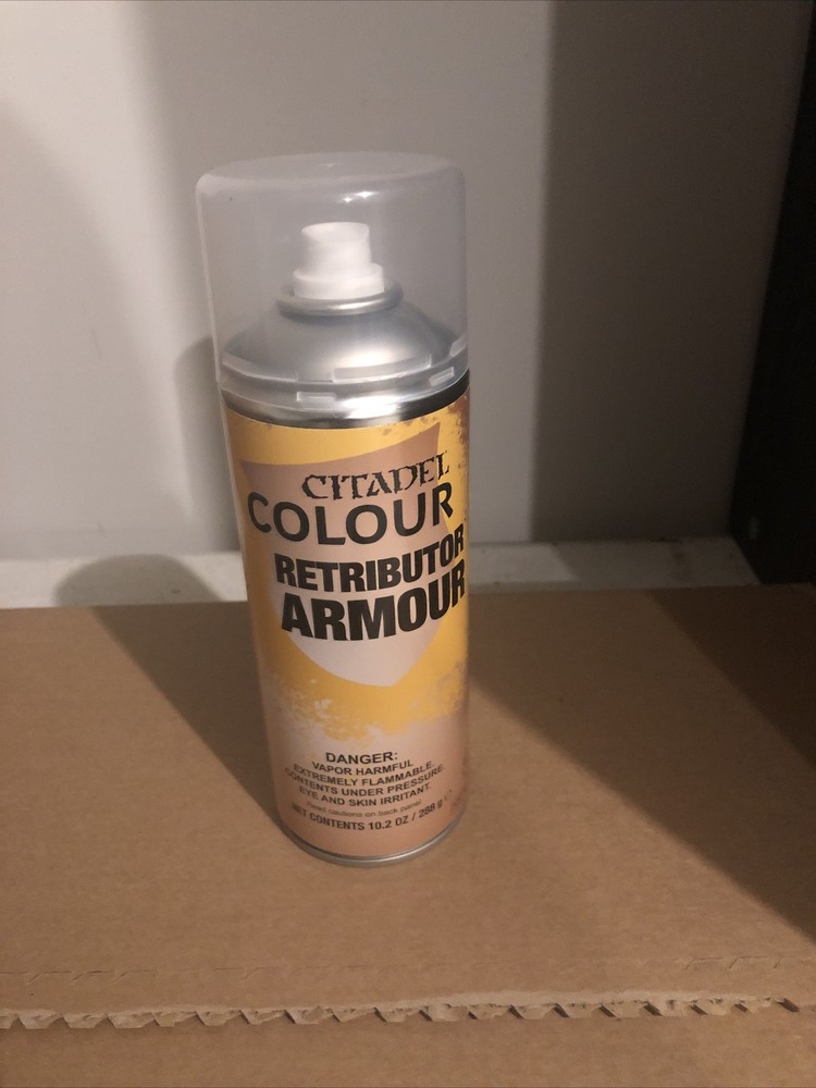 Warhammer 40k Retributor Armor Spray Paint