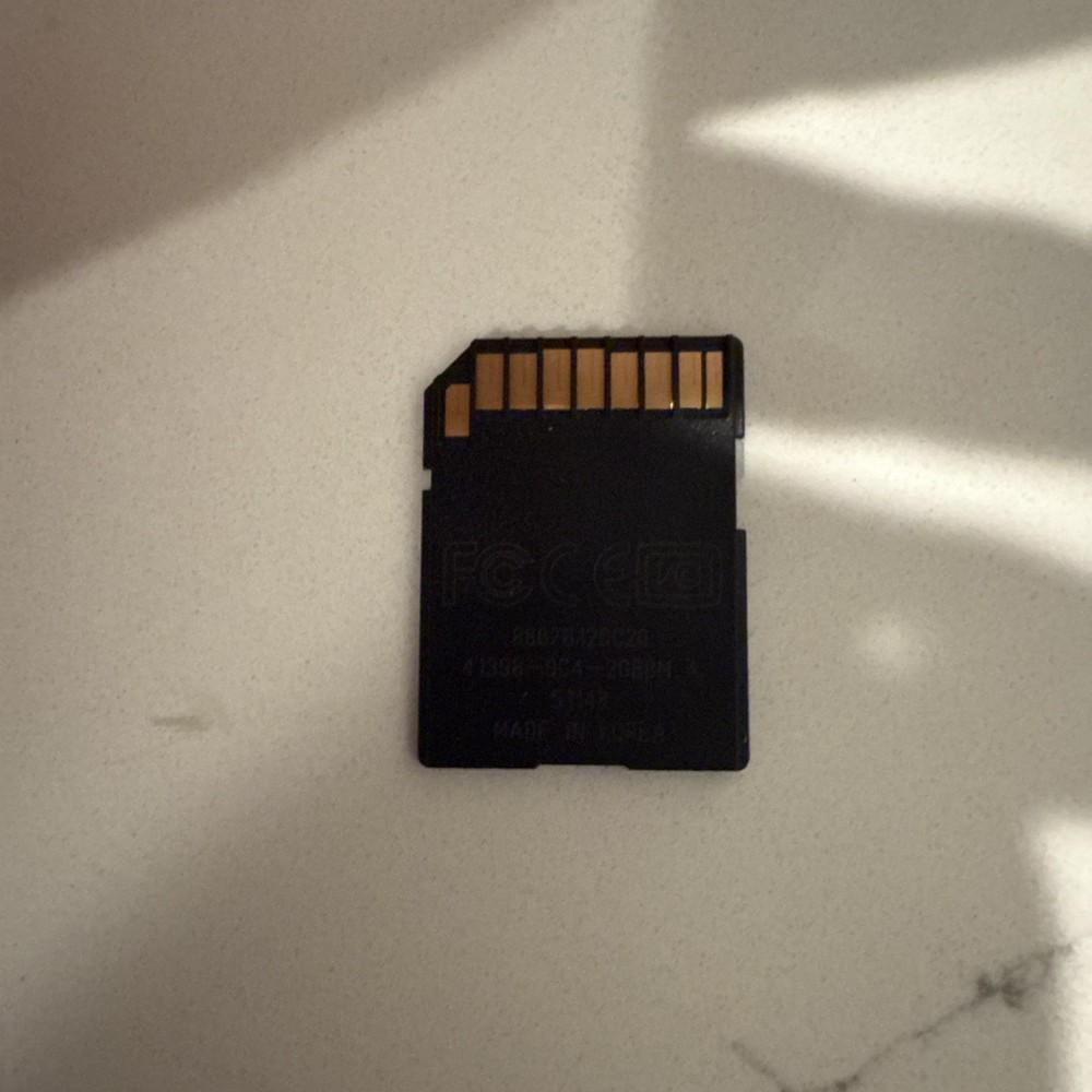 Genuine Original Philips Respironics 1063859 Lexar SD Data Memory Card