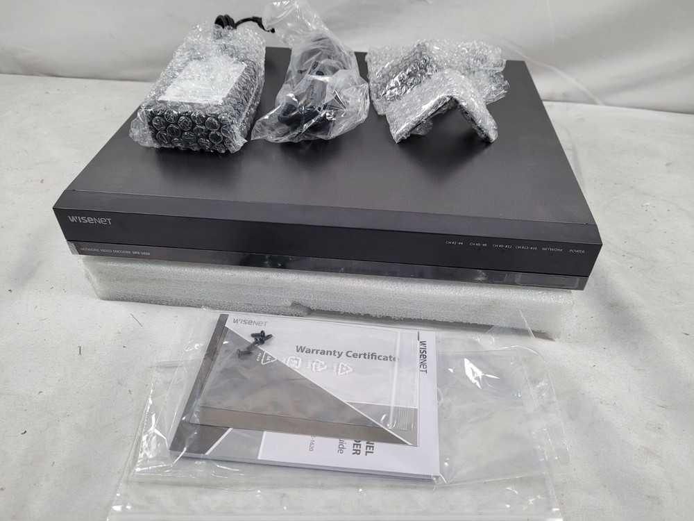 Hanwha Techwin WiseNet SPE-1620 16-Channel 2MP Network Security Video Encoder