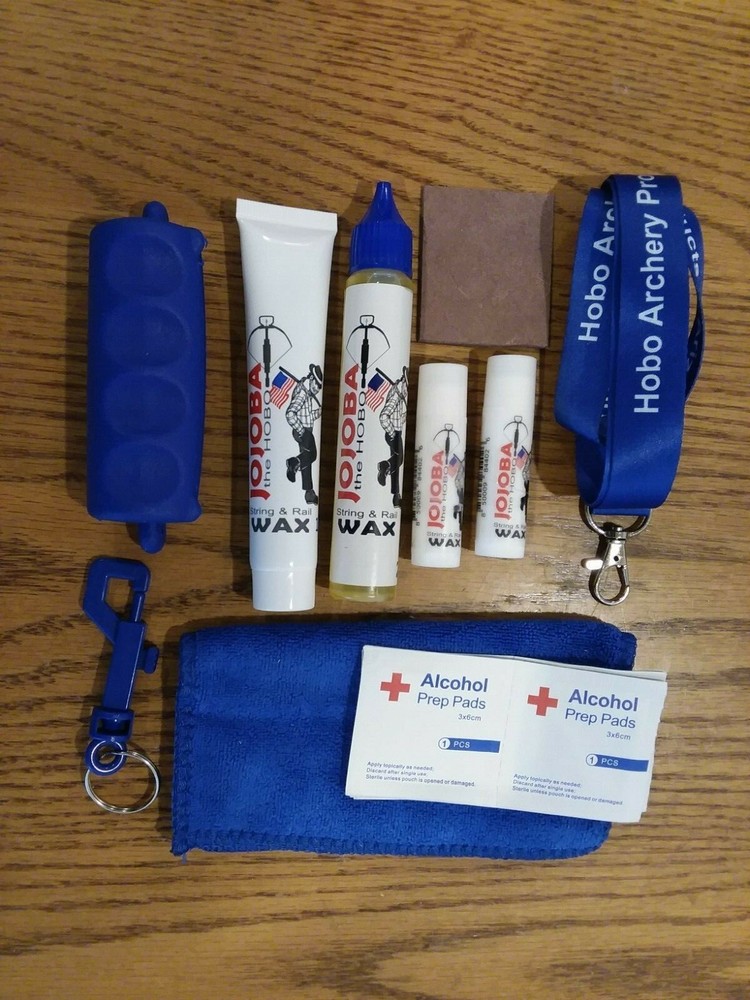 Arrow Puller String Wax Rail Lube Lanyard Crossbow Hobo Archery Accessory Kit