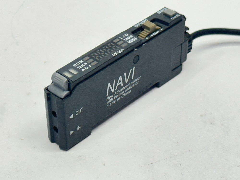 Sunx FX-301 Navi Fiber Sensor MISSING COVER