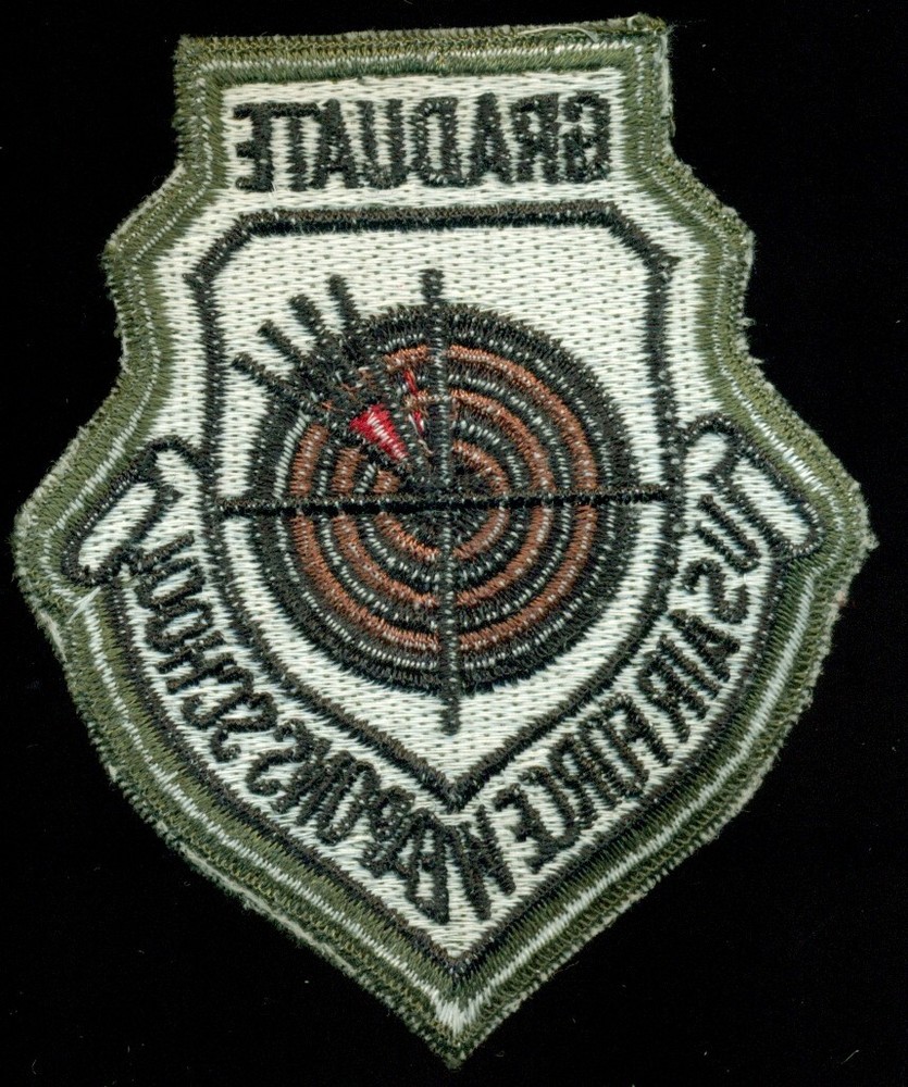 USAF Graduate Air Force Weapons School Patch K-8