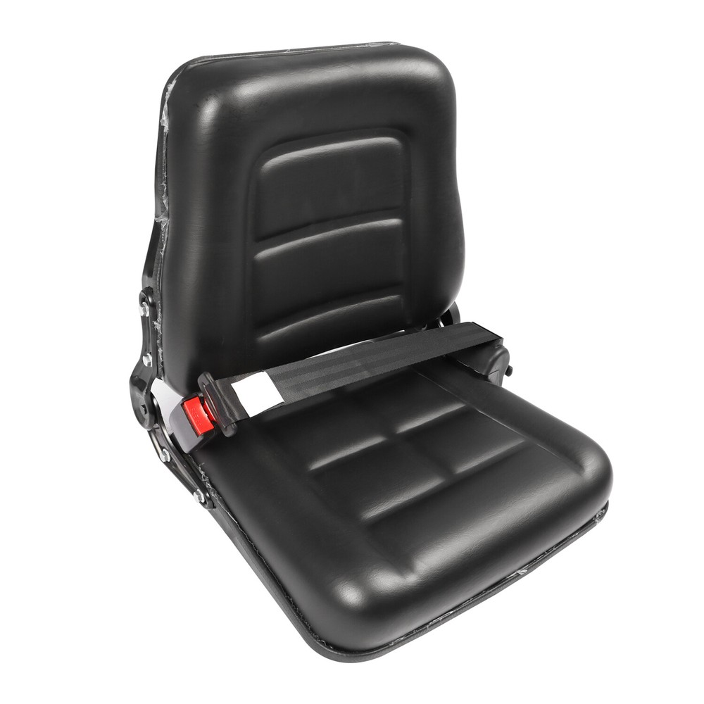 Universal Forklift Seat with Seat belt for Tractor Loader Excavator Mini Digger