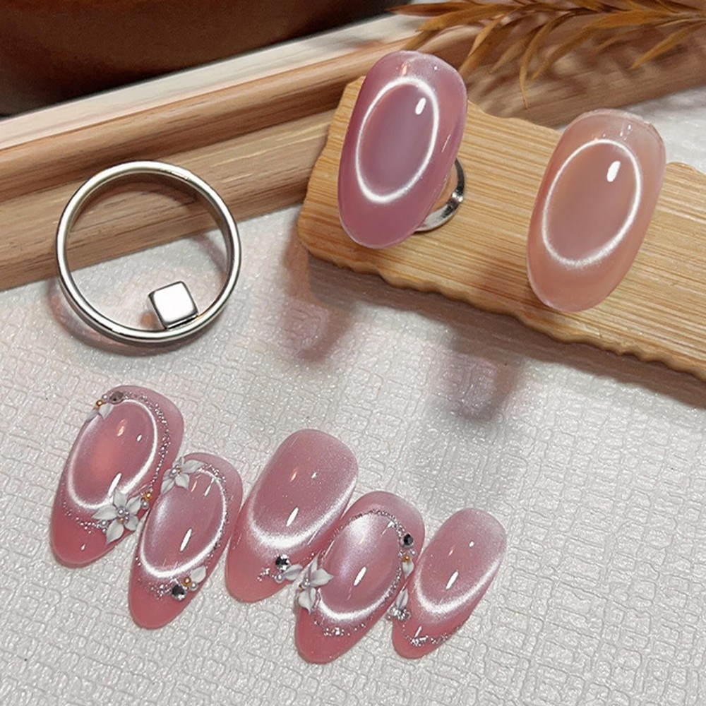 Portable Strong Cat Eye Magnet Rotating Automatic Nail tool Beginner-Friendly