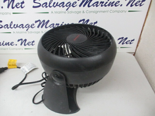 Honeywell Three Speed Adjustable Fan 9" Diameter - Marine - Black
