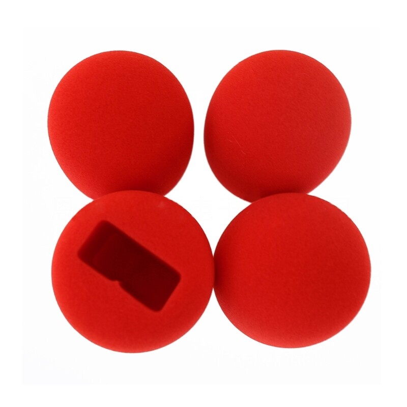 Windproof Microphone Sponge Cover Enhances Sound Black