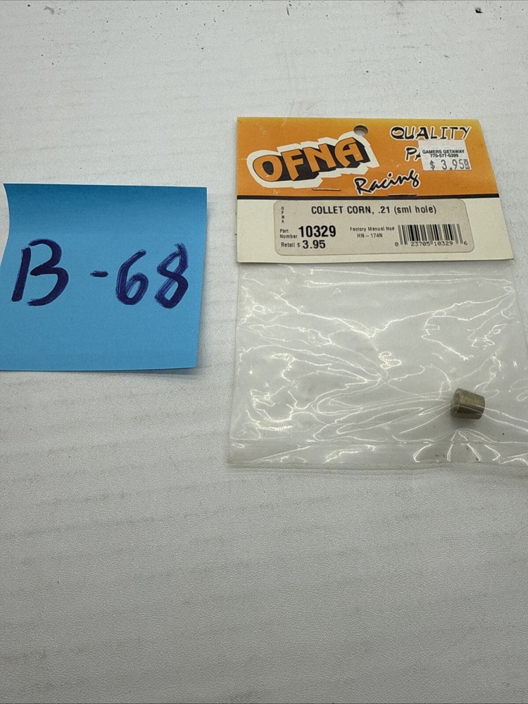 OFNA Racing #10329 Collet Corn .21 (small hole) NIB