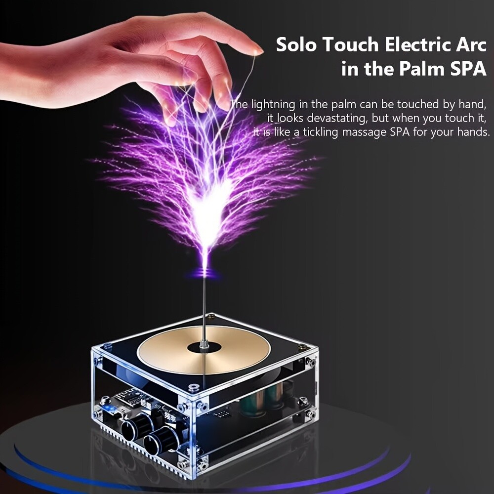 High-Resolution Stereo Tesla Coil Speaker - Lighting Effects