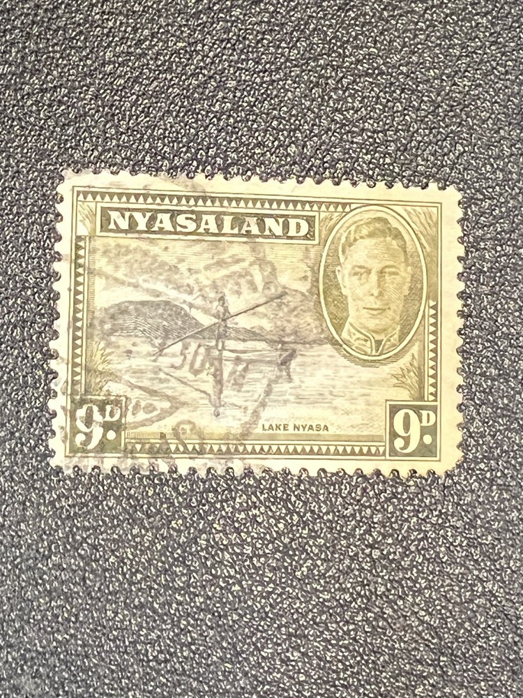 Nyasaland stamp 75  used