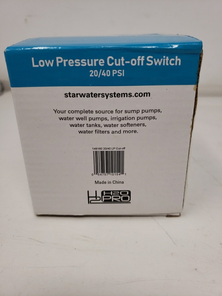 Starwater Systems 148160 Low Pressure Cut-Off Switch