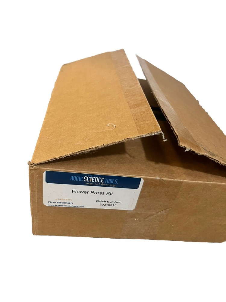Home Science Tools Flower Press Kit New hh