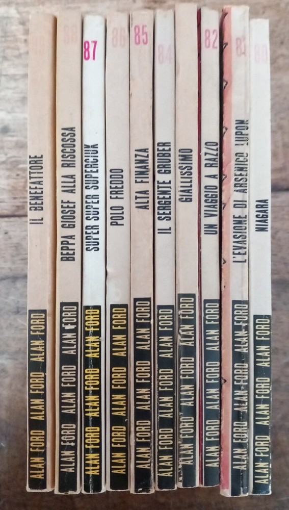horn comics. ALAN FORD 80/89.