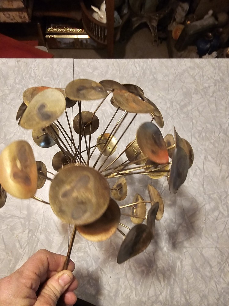 MCM 60-70’s Raindrops Table Tree Sculpture 13"