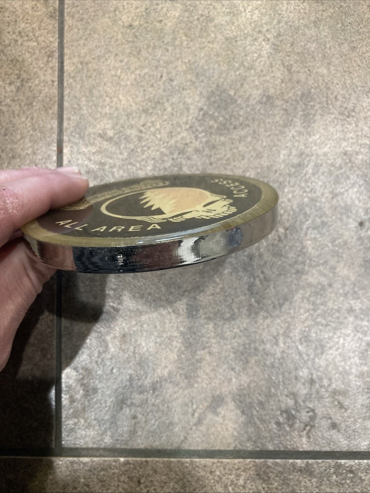 One Of A Kind Grateful Dead Backstage Pass Coaster