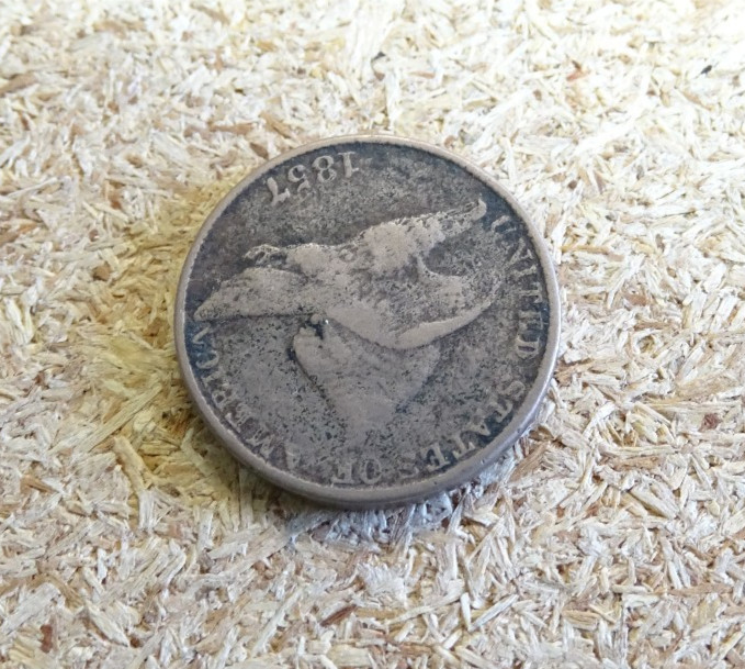 1857 Flying Eagle Cent / FedEx FS / 29122_fe_1