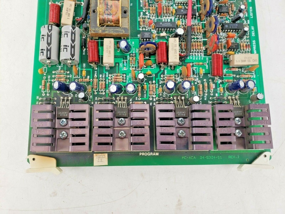 Bogen Multicom 2000 Analog Card MCACA Intercom System Used AS IS MCACB #3