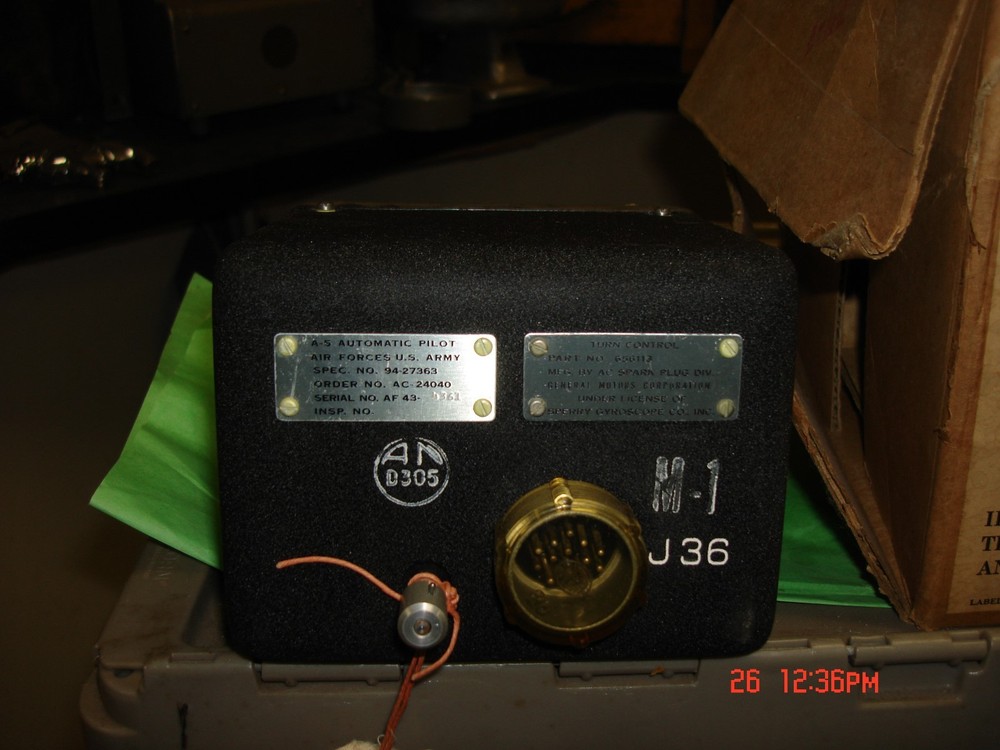 war bird turn controller for type a-5 automatic pilot ac p/n 656113