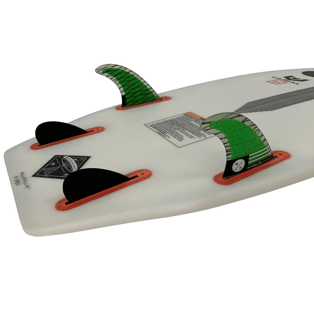 Hyperlite 4.5" RIOT Carbon Surf Fin Kit - Pair