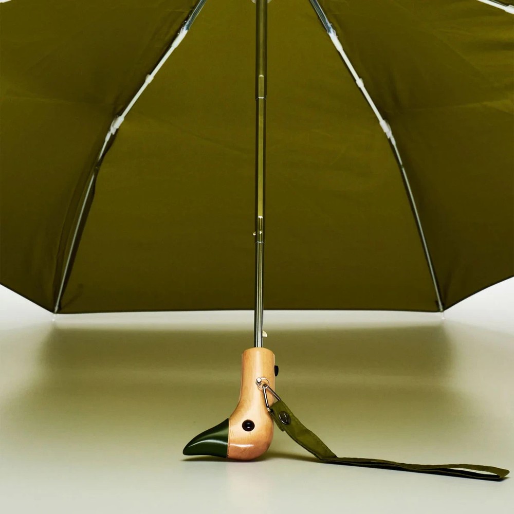 Original Duckhead -Olive Eco-Friendly Compact Duck Umbrella- NWT!