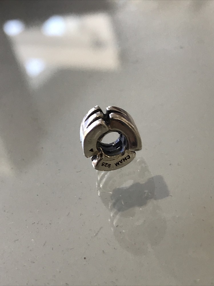 Chamilia Sterling Silver Charm Bead Initial W